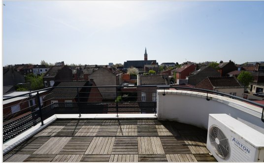 Terrasse privative - état actuel avant travaux